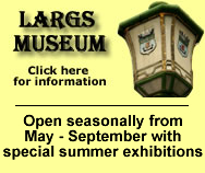 Largs Museum Advert